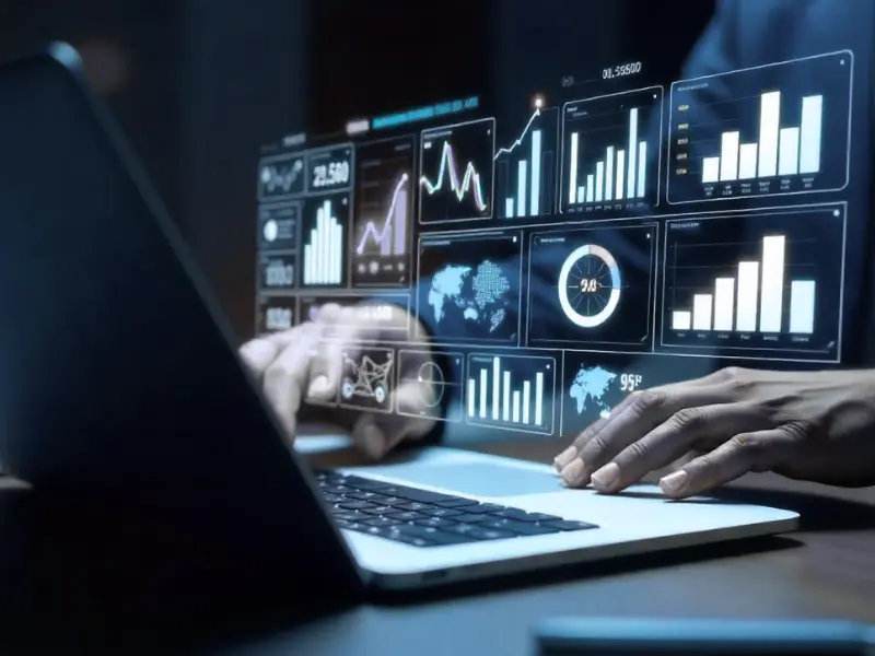 vaultinum working with business Analytics showing Software and Infrastructure Scalability