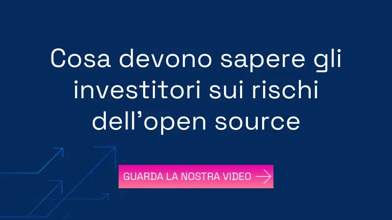 Cosa devono sapere gli investitori sui rischi dell’open source